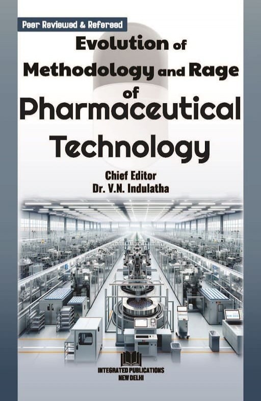 Coverpage of Evolution of Methodology and Rage of Pharmaceutical Technology, pharmaceutical science edited book