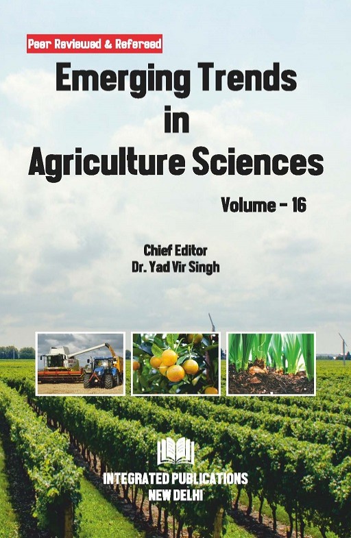 Coverpage of Emerging Trends in Agriculture Sciences, agriculture science edited book